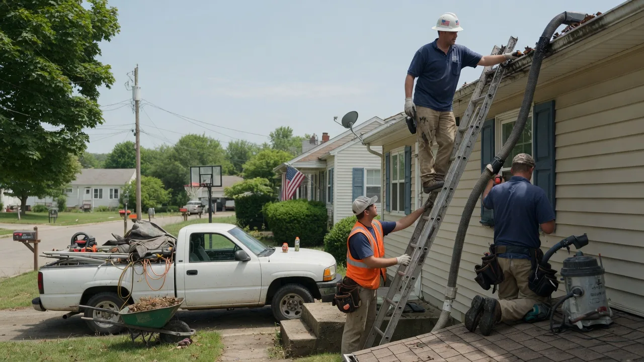 Gutter Installation in Saint Paul, IN near me